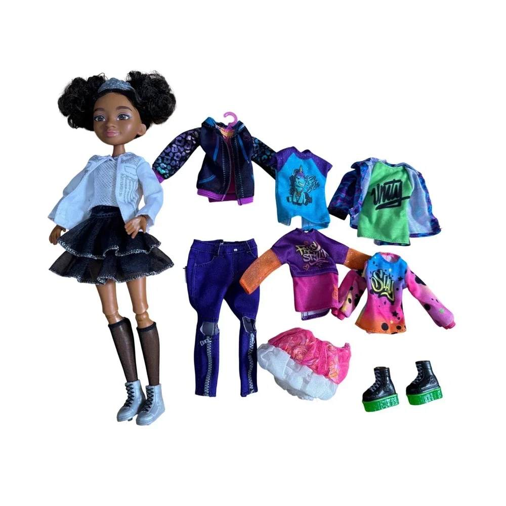That girl Lay Lay singing barbie doll and clothing bundle